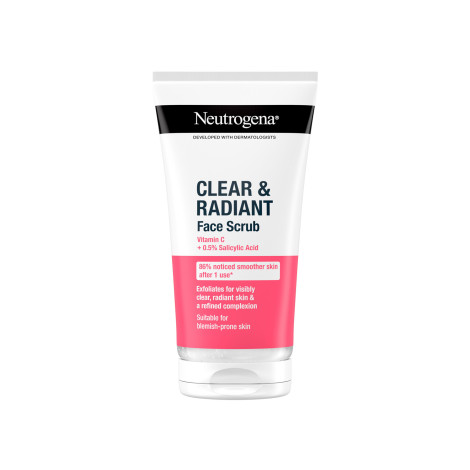 Neutrogena Clear & Radiant ফেস স্ক্রাব 150ml