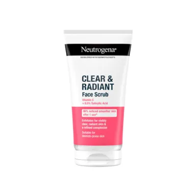 Neutrogena Clear & Radiant ফেস স্ক্রাব 150ml