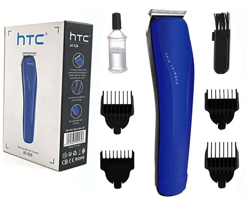 HTC AT-528 প্রফেশনাল রিচার্জেবল হেয়ার ক্লিপার ও বিয়ার্ড ট্রিমার