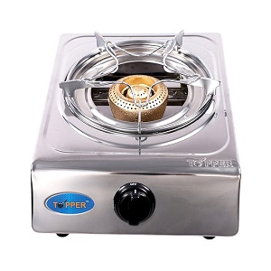 TOPPER A-102 Single Stainless Steel Auto Stove LPG