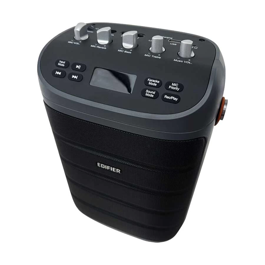 Edifier PK305 Portable Bluetooth Grey Speaker With Wireless Microphone