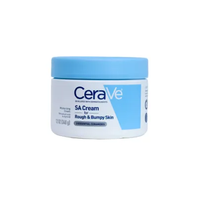 CeraVe Salicylic Acid ময়েশ্চারাইজিং ক্রিম (রাফ ও বাম্পি স্কিনের জন্য) 340g