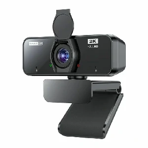 GearUP K450 Webcam- 2K 4.0MP HD USB Webcam with Privacy Cover Plug & Play USB Webcam with Built-in Mic