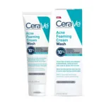 CeraVe 10% Benzoyl Peroxide Acne ফোমিং ক্রিম ওয়াশ 150ml