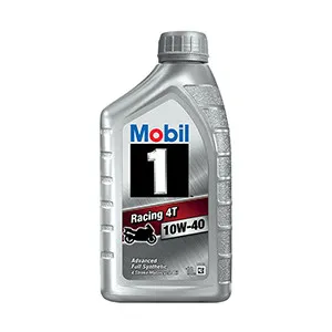 Mobil 1 Racing 4T 10W-40 1L ফুল সিনথেটিক মোটরসাইকেল ইঞ্জিন অয়েল