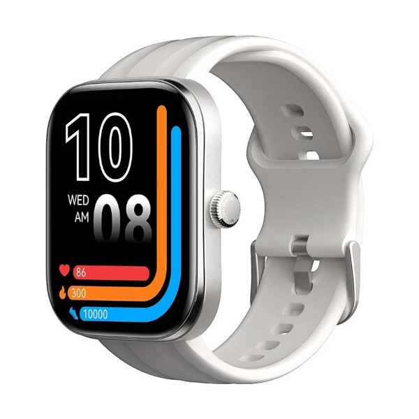 Haylou Watch Faro Silver Bluetooth Calling Smart Watch