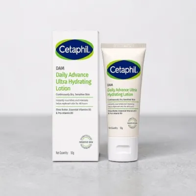 Cetaphil DAM Daily Advance আল্ট্রা হাইড্রেটিং লোশন 50g