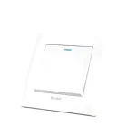 Belamy সাদা 1 গ্যাং 1 ওয়ে সুইচ BE-115-SW