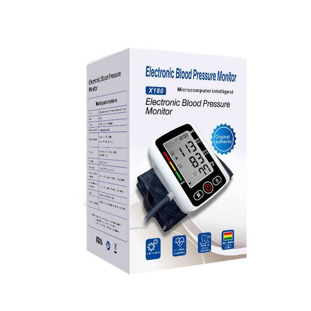LCD ডিসপ্লেসহ ডিজিটাল ব্লাড প্রেশার মনিটর