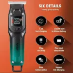 VGR V-964 রিচার্জেবল ডিজিটাল ডিসপ্লে হেয়ার ও বিয়ার্ড ট্রিমার