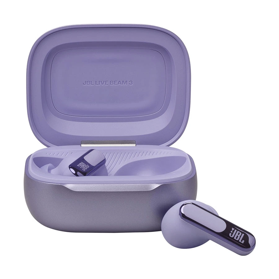 JBL Live Beam 3 ANC TWS Purple Bluetooth Earbuds