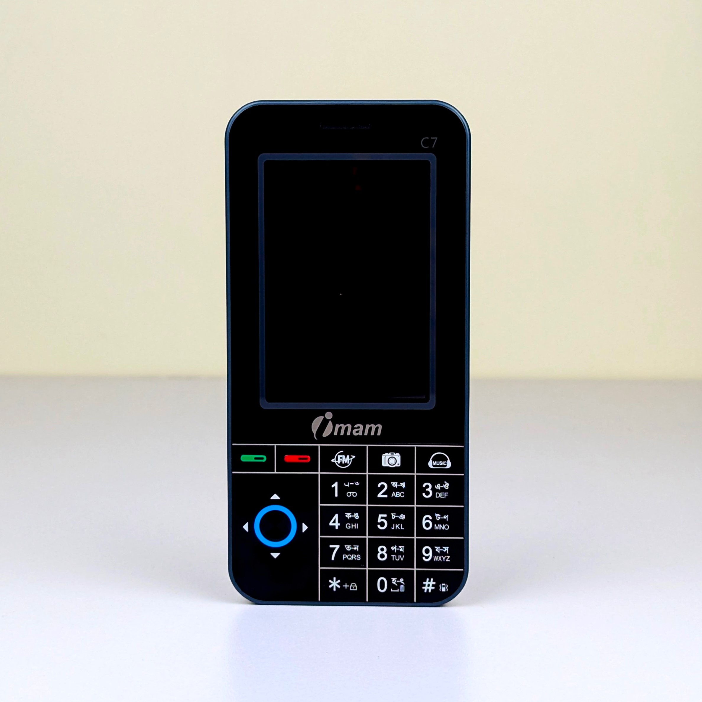 Imam C7 Vista ডুয়াল সিম ফিচার ফোন 3000mAh ব্যাটারি