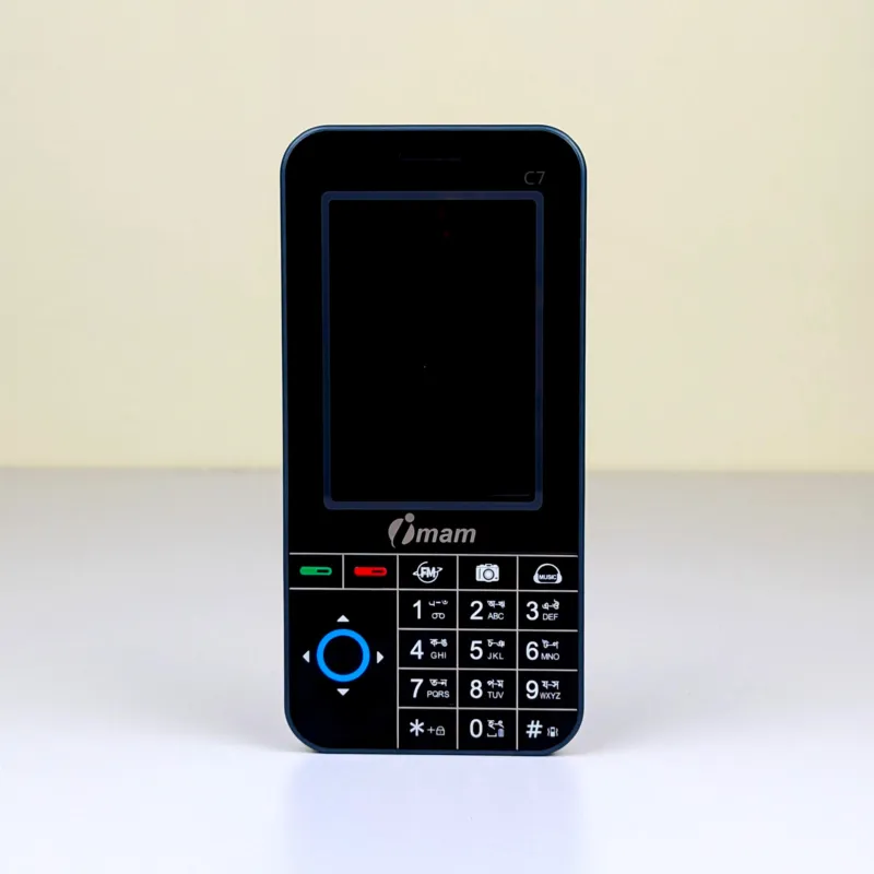 Imam C7 Vista ডুয়াল সিম ফিচার ফোন 3000mAh ব্যাটারি