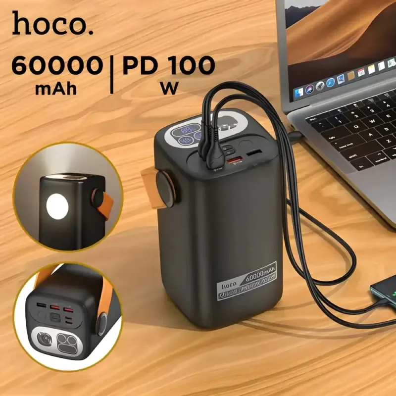 Hoco DB160 Astrum 60000mAh PD100W পাওয়ার ব্যাংক