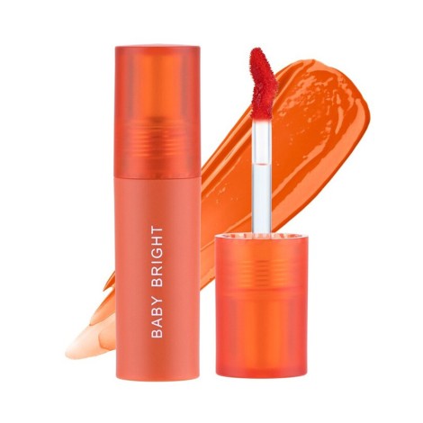 Baby Bright Mask Friendly Lip Tint - 04 Bearing Orange (Thailand)