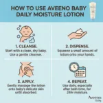 Aveeno Baby Daily Moisture শিশুদের লোশন 227ml