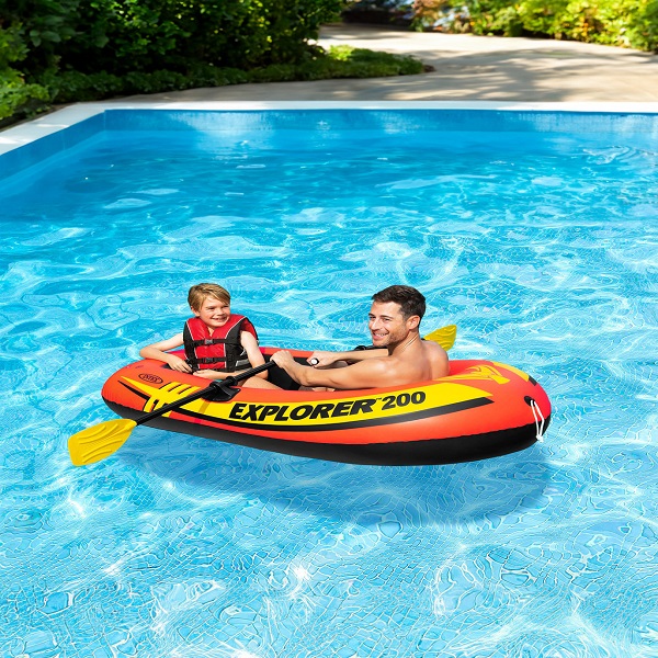 Intex Explorer 200 ইনফ্ল্যাটেবল বোট ২ জনের জন্য