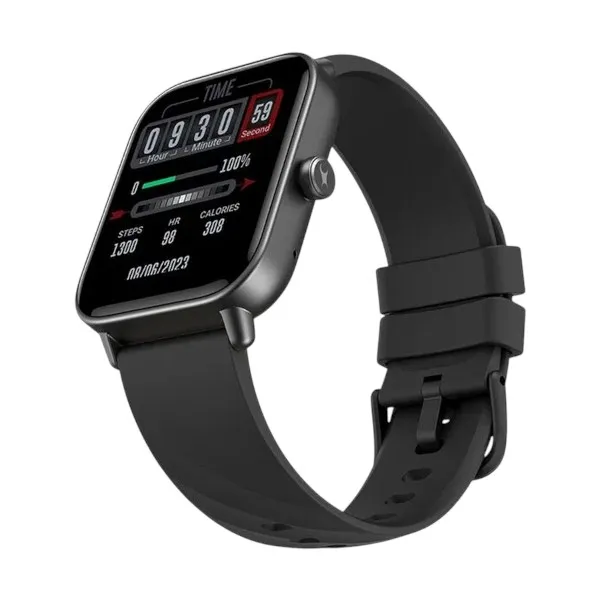 Fastrack Rider কালো ব্লুটুথ কলিং স্মার্টওয়াচ