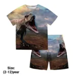 Kids' Poplin T-Shirt and Pant Set with Pocket, 1 to 12 Years