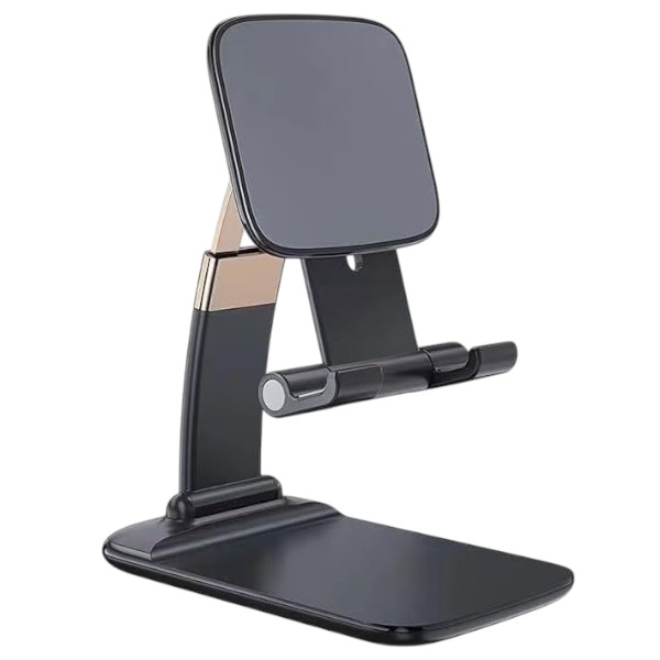 Adjustable and Foldable Desktop Mobile Phone Stand for Phone Comfortable with All Mobile for Desk, Bed, Table, Office, Video Recording, Home and Online Classes