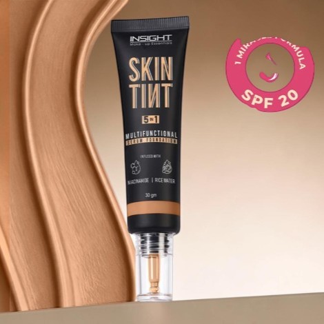 Insight Skin Tint 5 In 1 Multifunctional Serum Foundation - 5 Chai & Chill(India