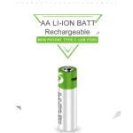 USB Type-C রিচার্জেবল AA ব্যাটারি 1.5V, ফাস্ট চার্জিং (4 পিস)