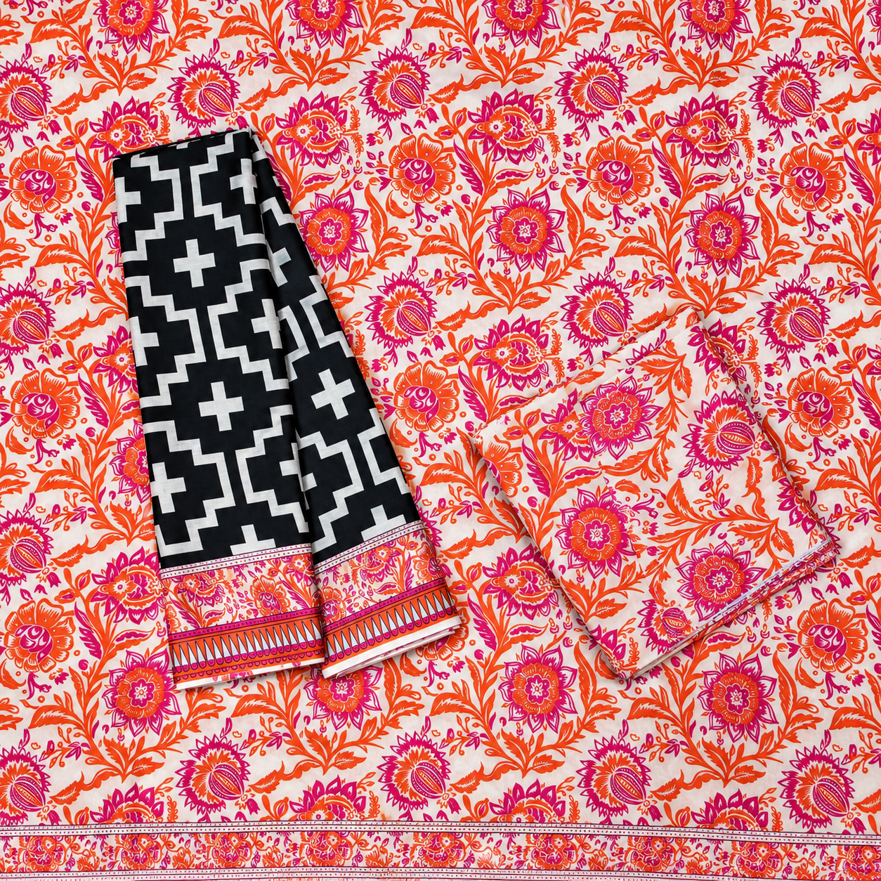 Bin Hamid Premium Digital Print 3-Piece Collection (Bin Hamid Unstitched)