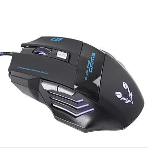 Gamer Tinji TJ-8 অপটিক্যাল 1600 DPI USB LED 6 বাটন মাউস