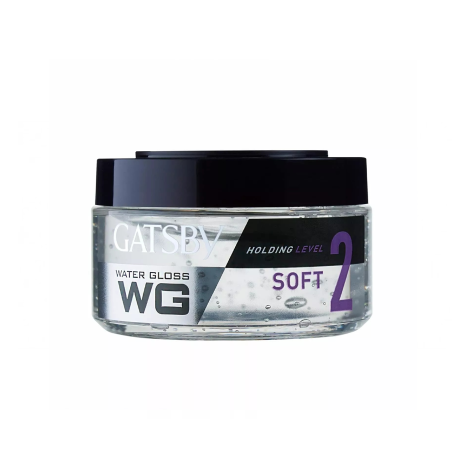 Gatsby Water Gloss Level 2 Soft Hair Gel 75g (Indonesia)