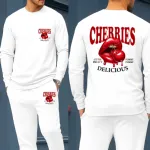 Men's Pure Cotton Full Sleeve DTF Print T-Shirt and Trouser Set
