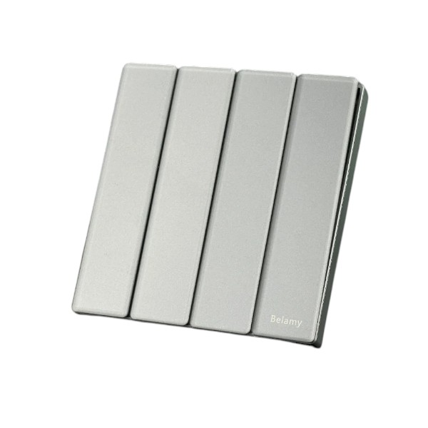 Belamy 4 Gang 1 Way Switch | BE-109-SW