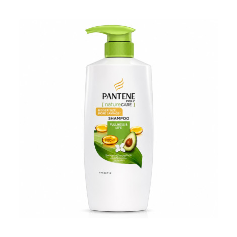 Pantene Pro-V Nature Care ফুলনেস অ্যান্ড লাইফ শ্যাম্পু 750 মিলি