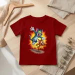 বাচ্চাদের কটন টি-শার্ট – একাধিক রঙে
