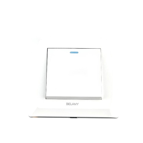 Belamy সাদা 1 গ্যাং 1 ওয়ে সুইচ BE-115-SW