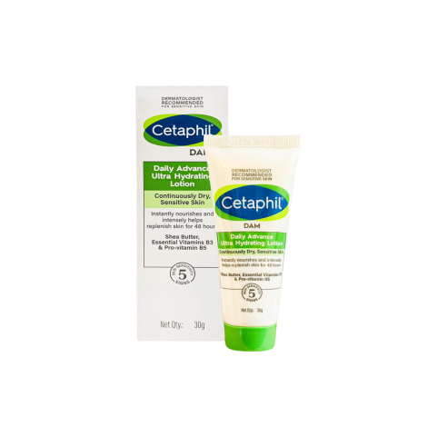 Cetaphil DAM ডেইলি অ্যাডভান্স আল্ট্রা হাইড্রেটিং লোশন 30g