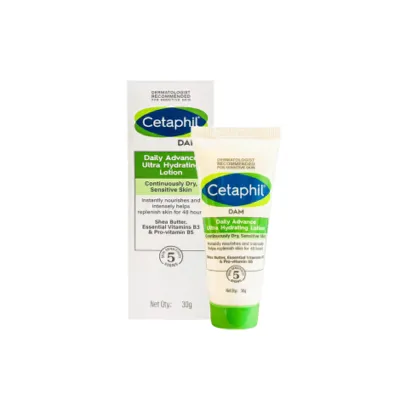 Cetaphil DAM ডেইলি অ্যাডভান্স আল্ট্রা হাইড্রেটিং লোশন 30g