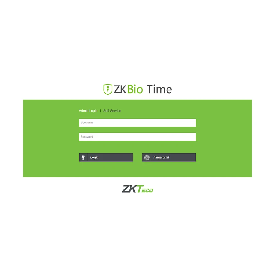 ZKTeco BioTime Time Attendance Software, 150 Devices, Unlimited Users