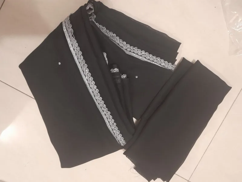 জর্জেট স্টোন শাড়ি