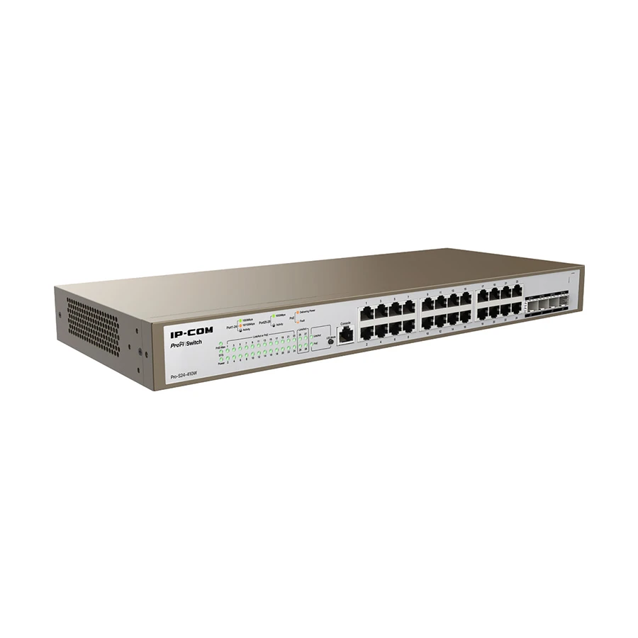 IP-Com PRO-S24-410W 28 Port Managed Profi Switch