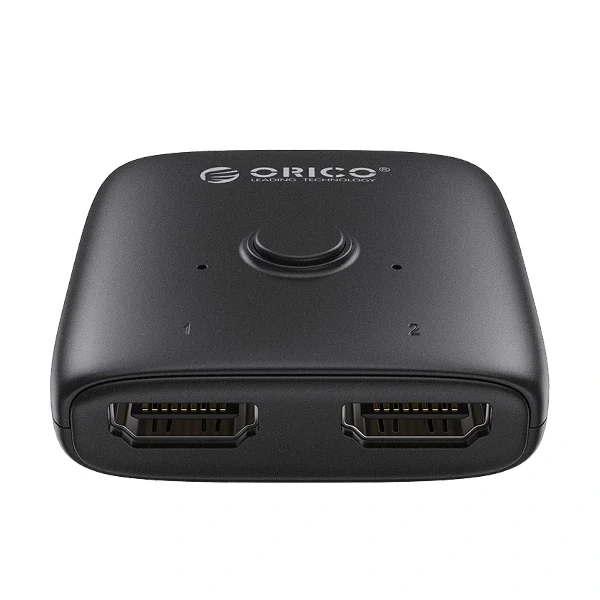 ORICO HDMI Female to Female Black Splitter bi-directional 4K@60Hz উইথ সুইচ