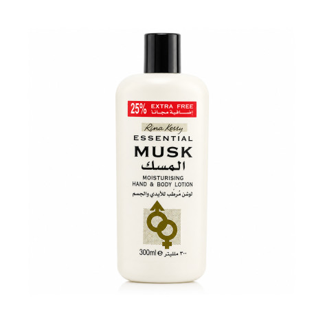 Rina Ketty Essential Musk হ্যান্ড অ্যান্ড বডি লোশন 300ml