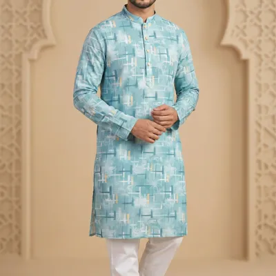 ছেলেদের কটন লাক্সারি পাঞ্জাবি