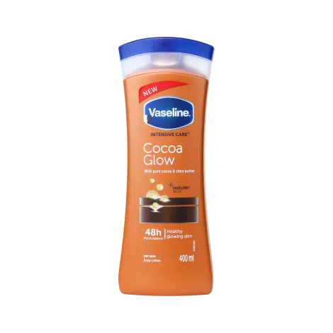Vaseline Intensive Care Cocoa Glow 48H ময়েশ্চারাইজিং বডি লোশন 400ml