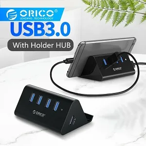 ORICO SHC-U3 মিনি 4 পোর্ট USB 3.0 হাব 5Gbps