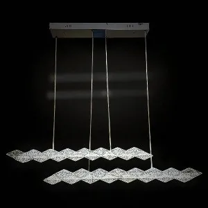 Qulik মডার্ন ডেকোরেটিভ 2 লেয়ার LED সিলিং লাইট (QL-231215-L1000)