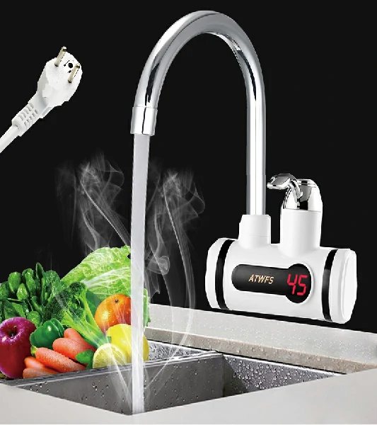 Digital Instant Hot Water Tap for wall