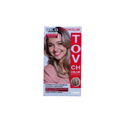 Tovch হেয়ার কালার 30ml*2 - 88.0 ইনটেন্স লাইট ব্লন্ড