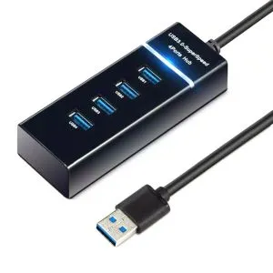 4 পোর্টের হাই স্পিড USB হাব USB 3.0