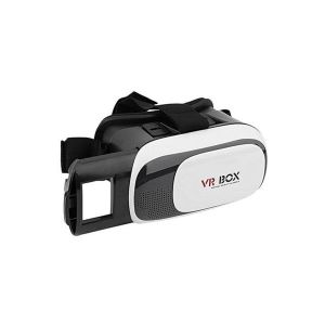 VR BOX 2 ভার্চুয়াল রিয়েলিটি 3D চশমা সাদা এবং কালো