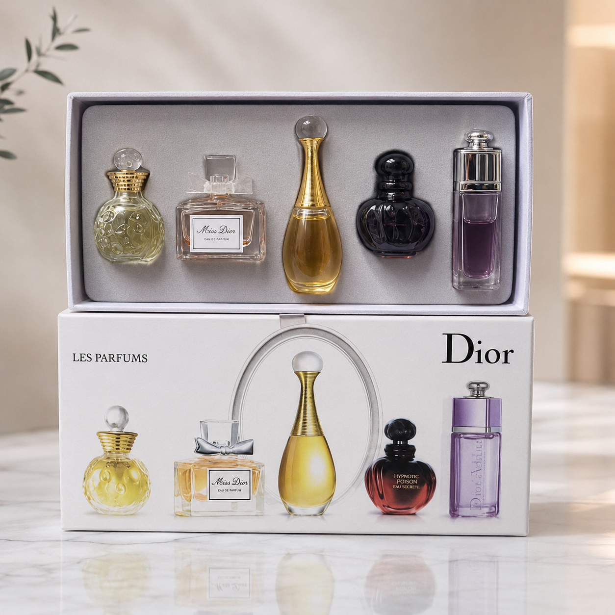 Dior 5 ইন 1 পারফিউম সেট